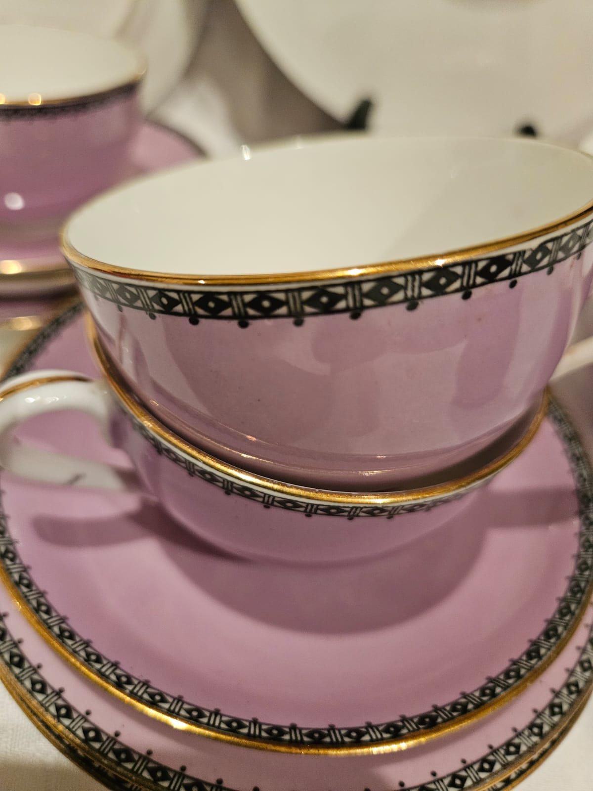 1920's Antique Adderleys Bone China 19 pc Tea Set