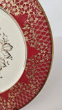 Vintage Alka Bavaria Red & Gold TRIO #833 Germany
