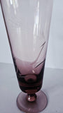 Vintage Harlequin Etched Parfait/Champagne Glasses. Set of 5