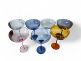 7 x Arlequin XXL cocktail glasses