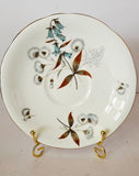 Aynsley Fine Bone China "Thistle and Blue Bells" Trio #1745 pattern