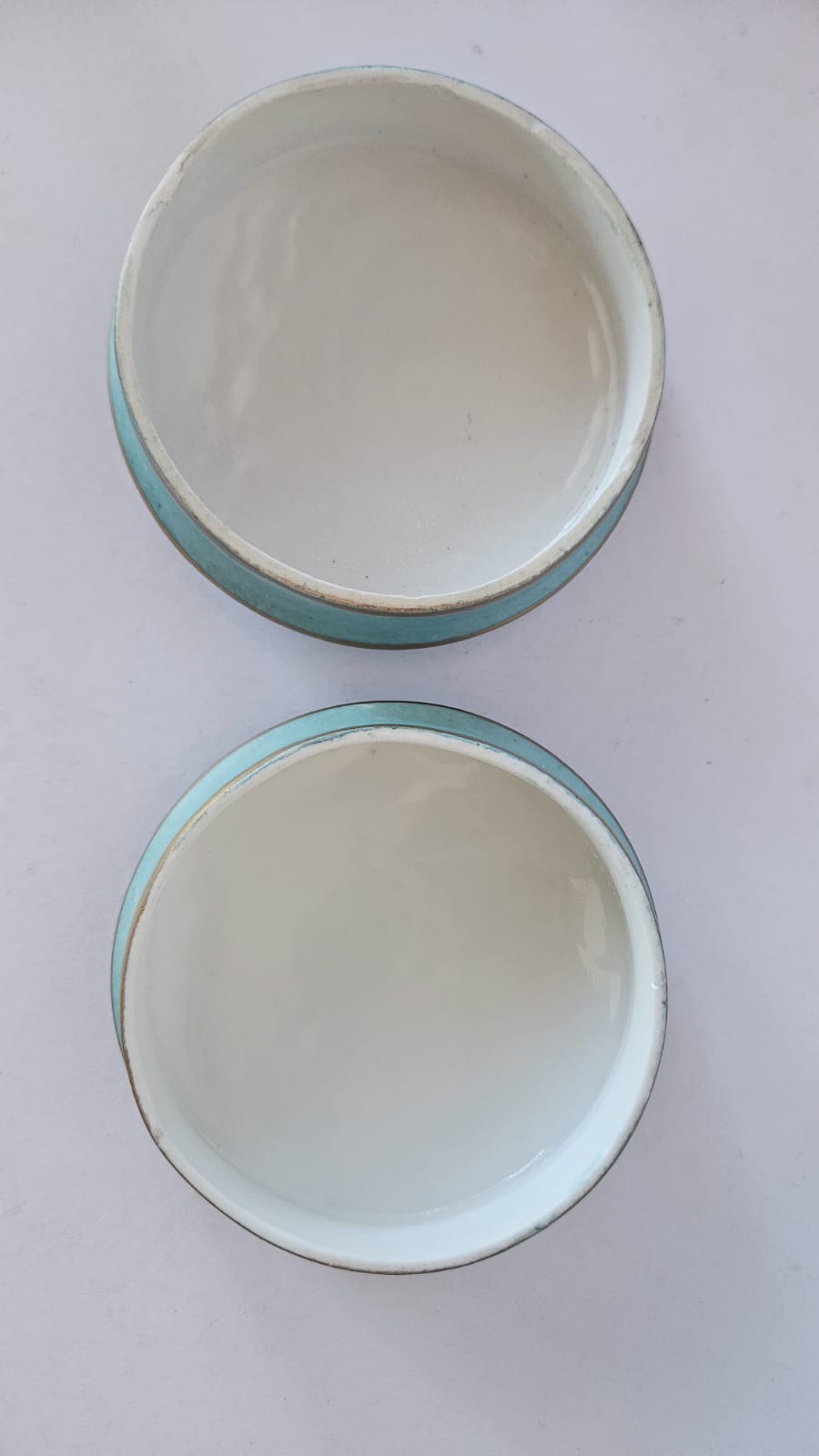 Antique hand-painted Limoges porcelain bathroom/dresser set