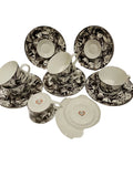 6 x Vintage coffee cups from Spanish brand Bidasoa