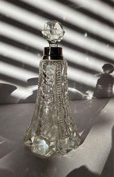Antique Sterling Silver Neck Scent Bottle 1911 London James & Steuart