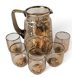 Bohemia Czech Smoke MCM Gold Leaf & fish Lemonade set, 6 pcs