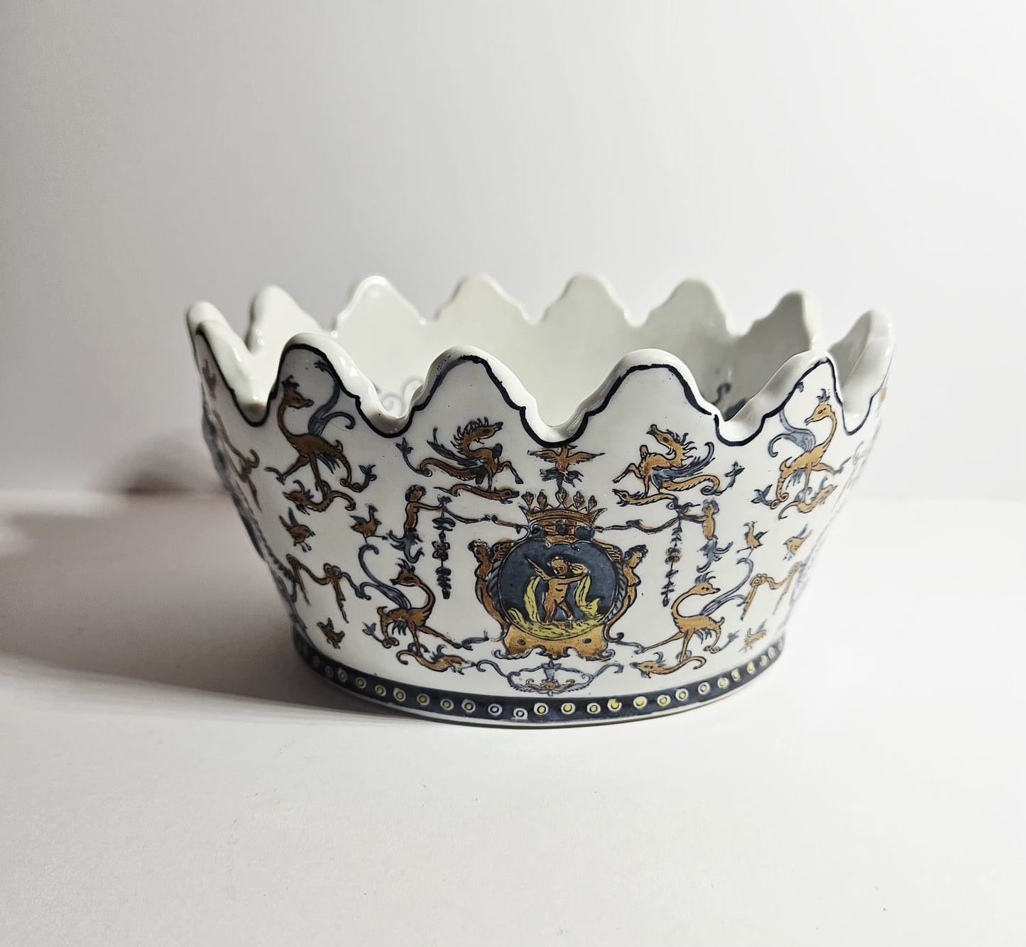 Chinese Monteith Lion Head Vintage Bowl c.1930-40