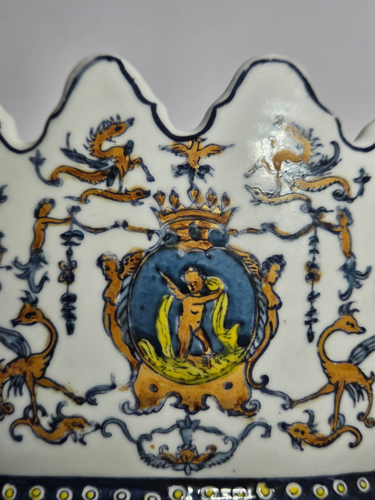 Chinese Monteith Lion Head Vintage Bowl c.1930-40