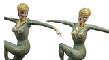 Art Deco Sculptures of "Dancer of Kapurthala" D. After Démètre H.Chipăruș 1920s