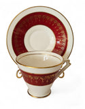 4 x Antique Coalport porcelain Coffee cups (Duos) circa 1925
