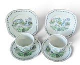 2 x Shore and Coggins Bell China 2544 Crinoline Lady Trio