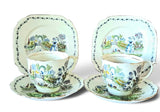 2 x Shore and Coggins Bell China 2544 Crinoline Lady Trio