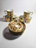 Royal Crown Derby Traditional Imari 2451 set of 6 demi tasse coffee duos- AUD$130 per duo