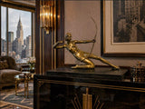 Art Deco Bronze statue of Diana the Huntress - Salvatore Melani 1902-1934