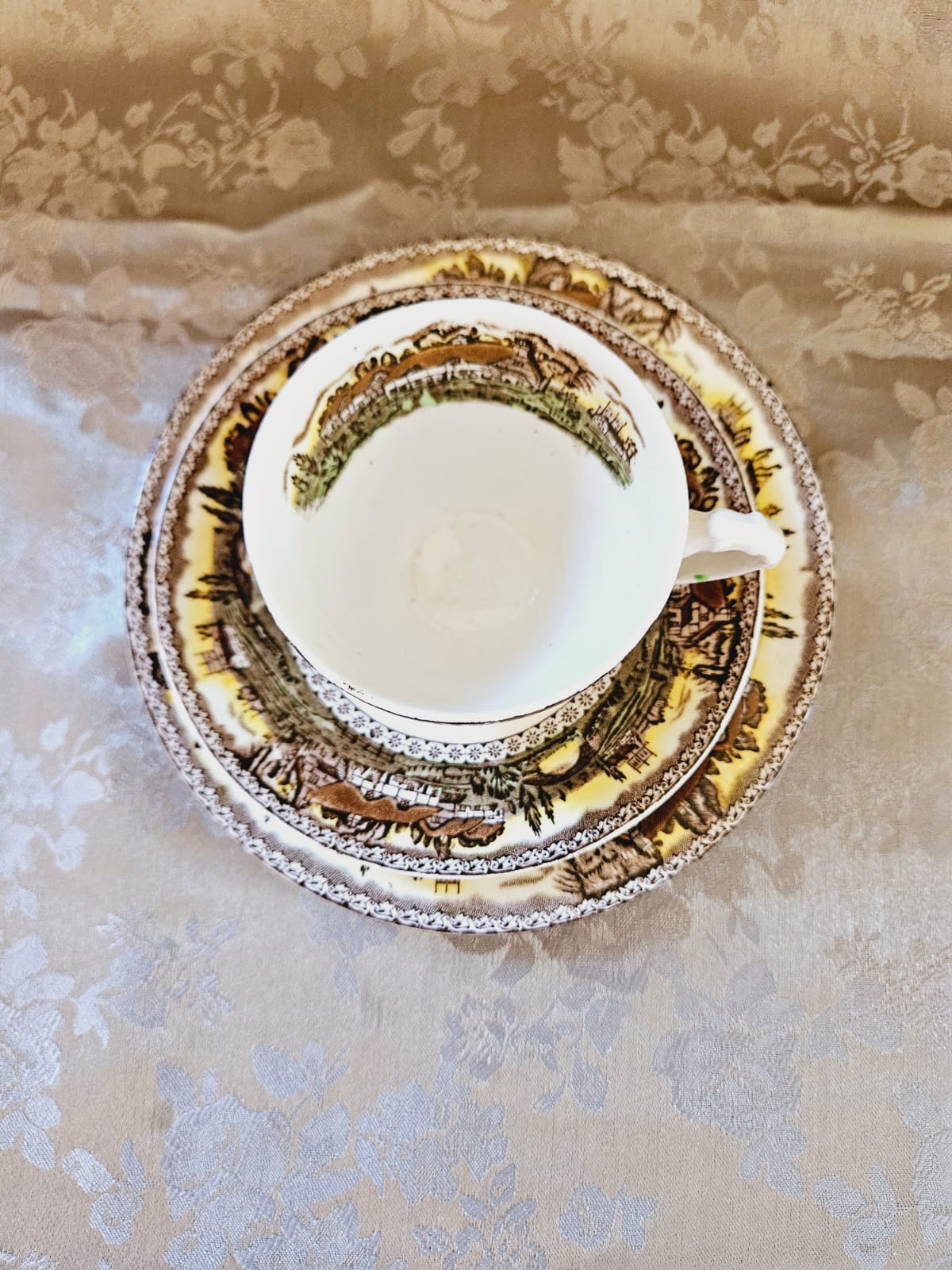 Vintage Empire England Devon Tea Set trio c.1940s