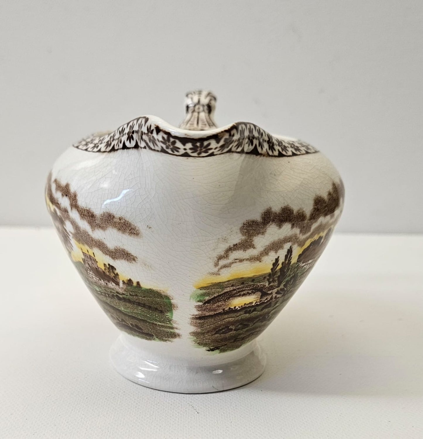 Vintage Empire England Devon Tea Set for 7 people - c1930s (a574)