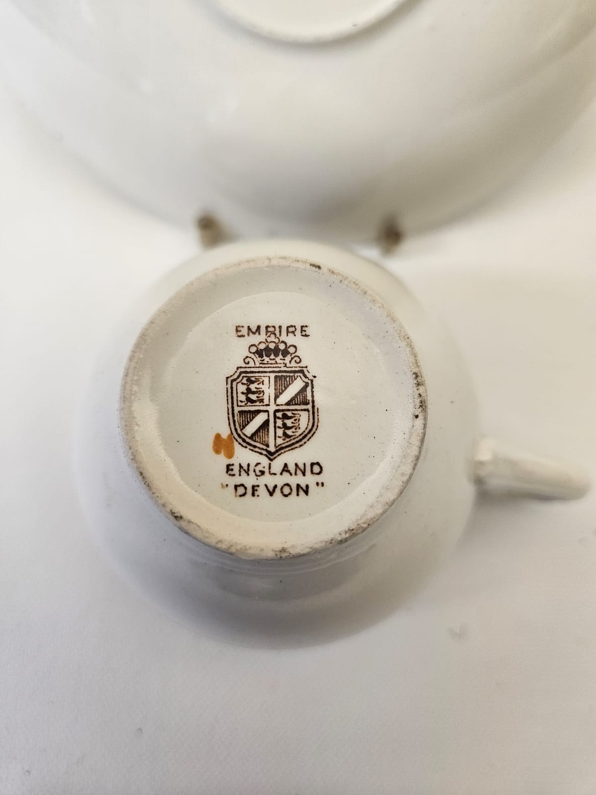 Vintage Empire England Devon Tea Set for 7 people - c1930s (a574)
