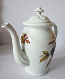 Vintage Royal Worcester Coffee/Tea Pot Evesham collection