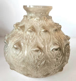 Lalique FOUGERES Vase à patine grise dépolie vers 1913