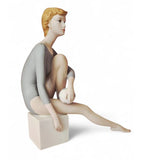 Royal Dux, Bohemia ‘Gymnast with a ball’ – Porcelain