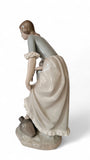 Lladro Nao "Girl With Water Jugs" Large Porcelain Figurine 33cm tall-#0115