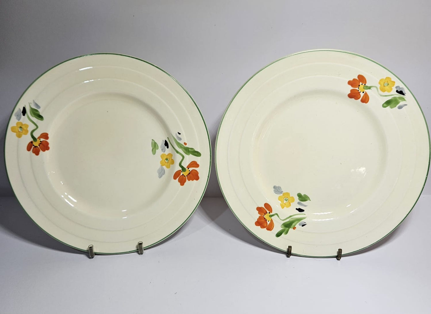 Vintage hand painted Grindley Tea set for 4 - Art Deco - Period 1936-1954