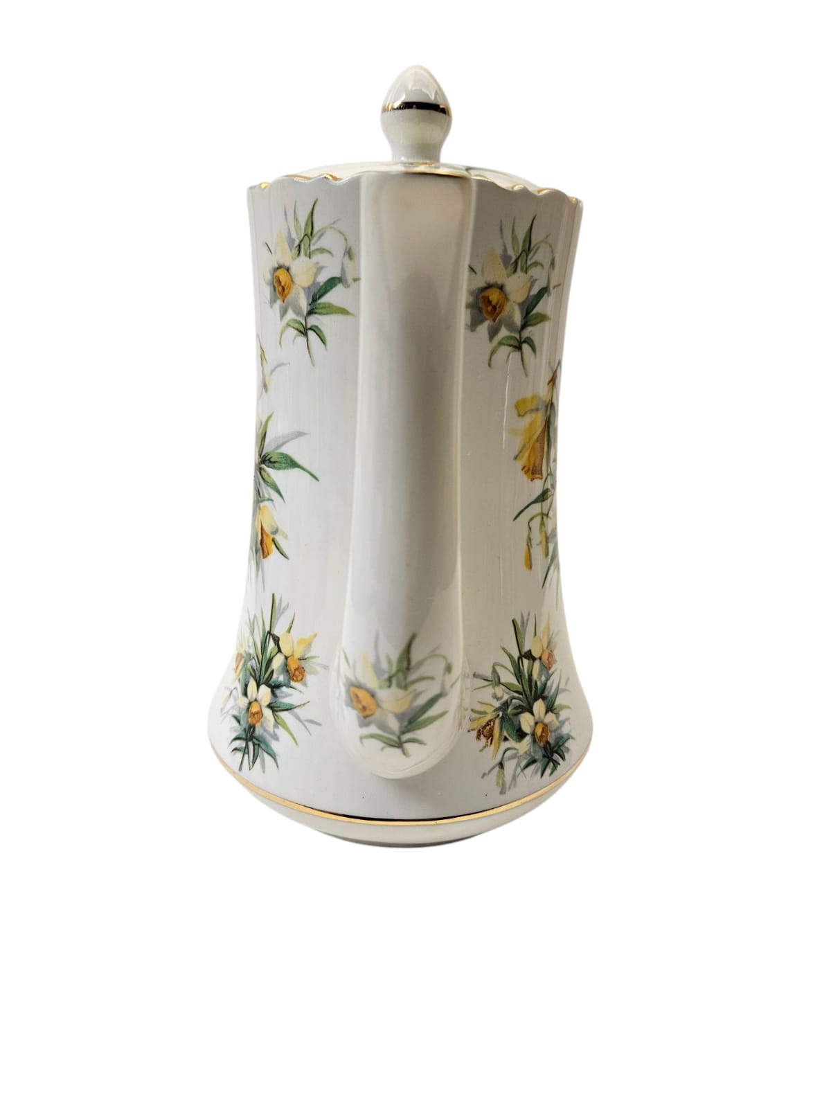 Vintage Hammersley Bone China 15pc Coffee Set Yellow Jonquils 1940s