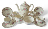 Vintage Wedgwood "Harmony Rose" 11pcs Tea set. Circa 1955
