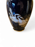 Porcelain Cobalt Blue Vase from Hutschenreuther Hohenberg, Germany circa 1960s