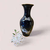 Porcelain Cobalt Blue Vase from Hutschenreuther Hohenberg, Germany circa 1960s