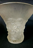 Vintage Josef INWALD Barolac Satin Glass Flared Roses vase c.1920