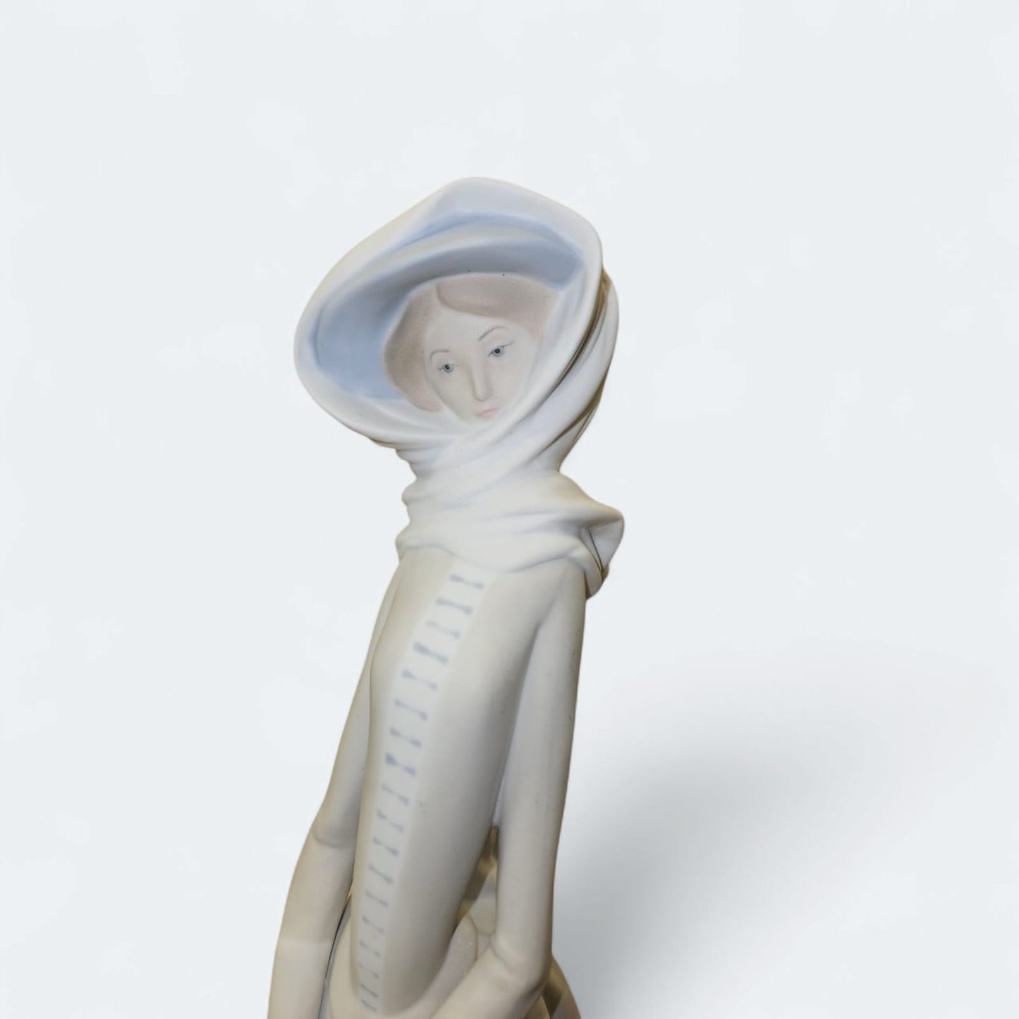 Large Lladro figurine #4594 "Lady with Greyhound" issued in 1969