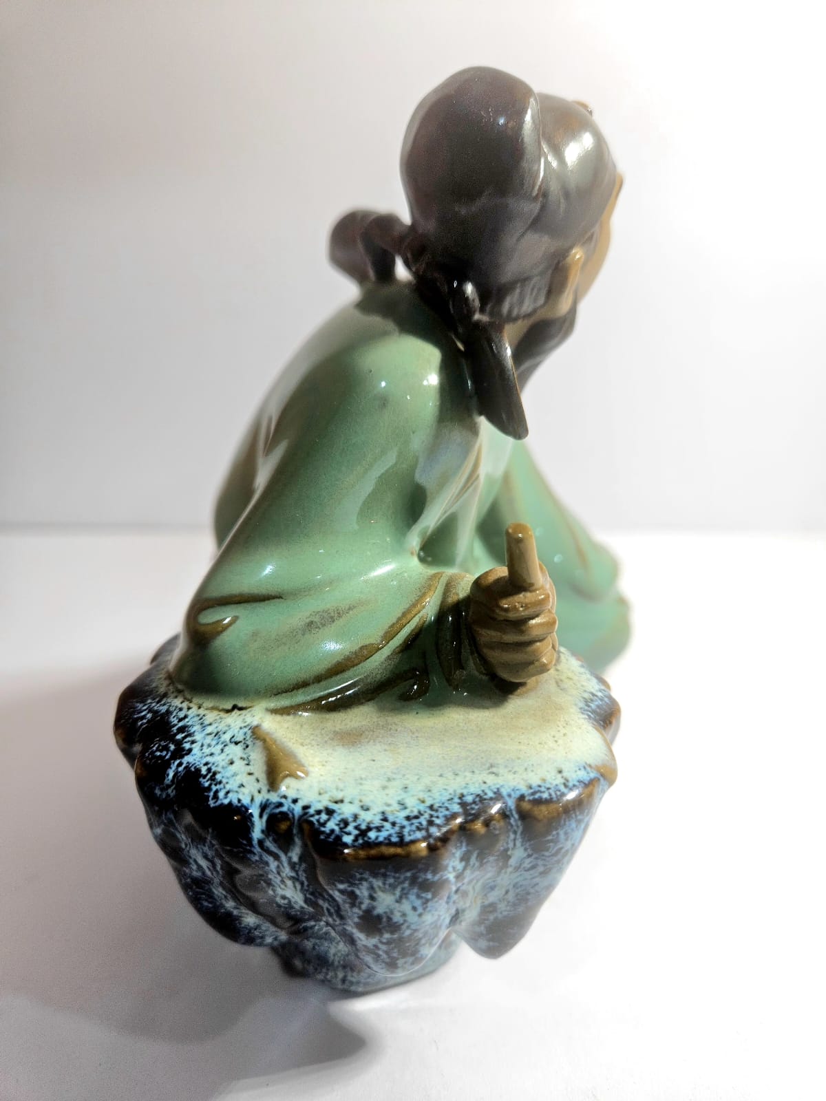 Vintage Mudman Porcelain Figure Chinese Poet Li Bai (李白)