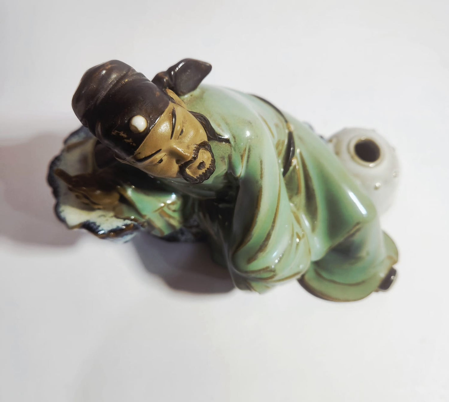 Vintage Mudman Porcelain Figure Chinese Poet Li Bai (李白)