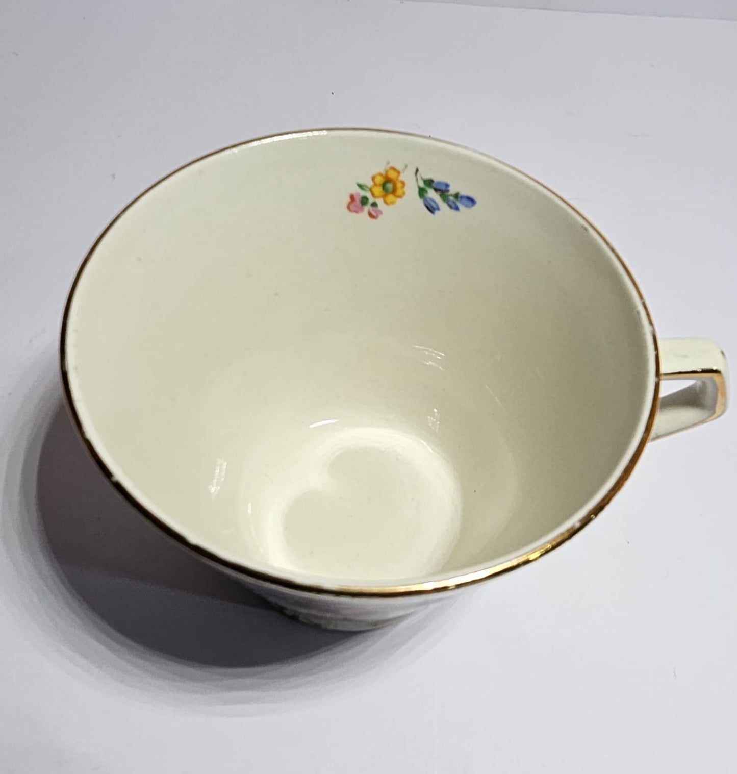 Lord Nelson Ware Trio - Chintz Floral Gold "Rose time"- Pattern 2528