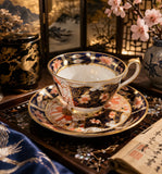 Royal Crown Derby Imari 2451 Teacup and Saucer circa 1913 ( 4 x duos available)