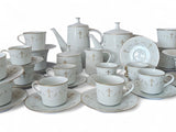 Noritake Porcelain 36 pcs Coffee & Tea Sets - Courtney 6520