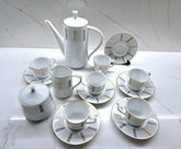 Service à thé en porcelaine Noritake « Humoresque » 15 pièces 6685