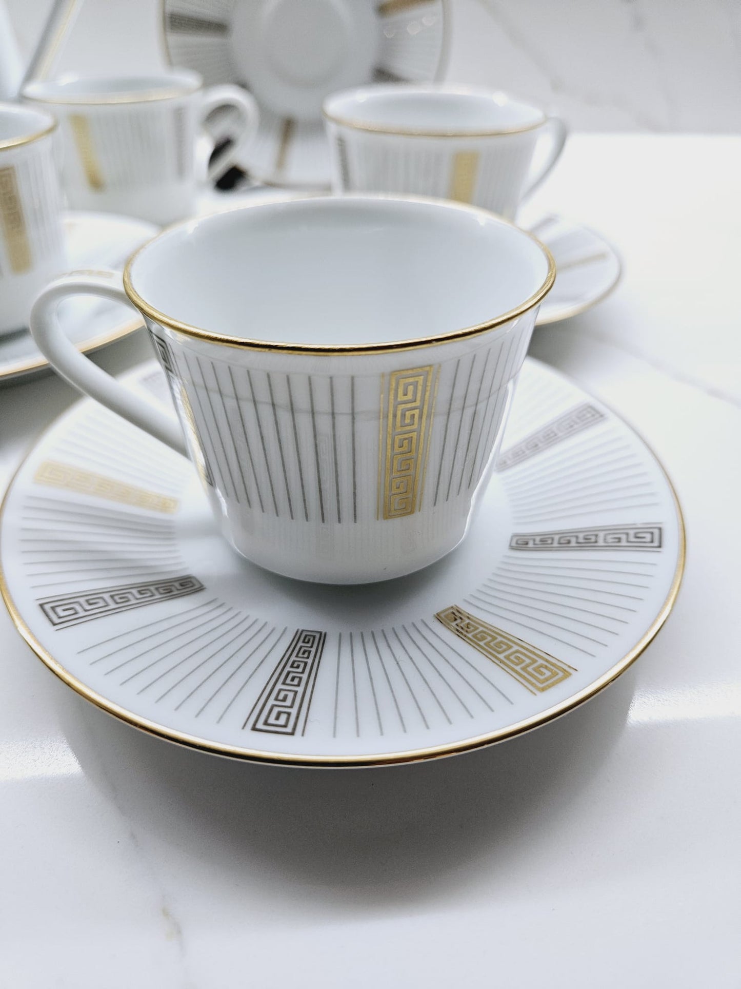 Noritake "Humoresque" 15 pieces Porcelain tea set 6685