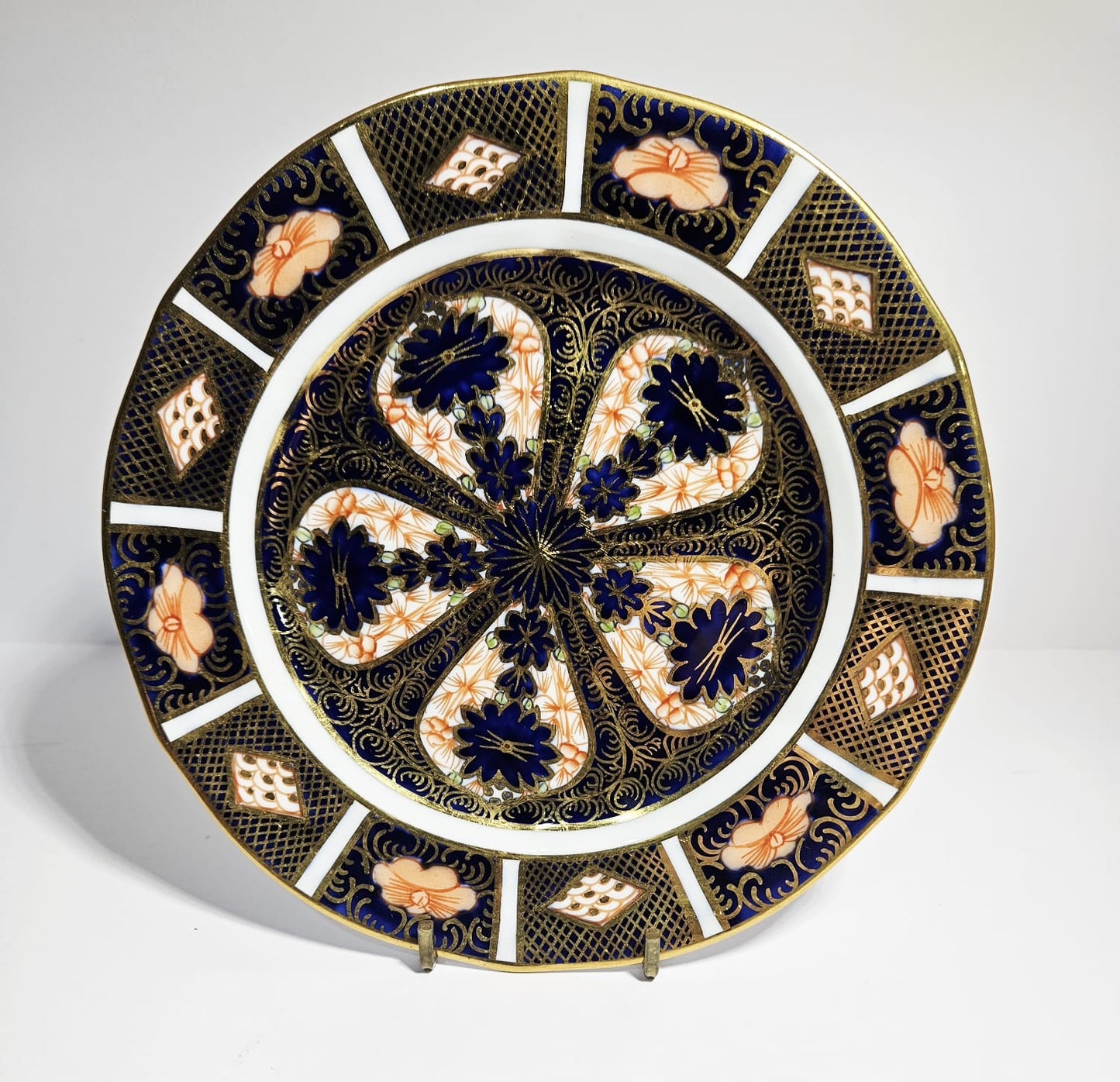 Royal Crown Derby Old Imari 1128, Fine Bone China Trio