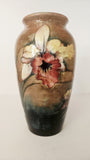 Walter Moorcroft Flambe Orchid tapering shape vase
