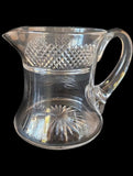 Pall Mall “Lady Hamilton” Crystal 6 x tumblers & edwardian pitcher c.1905