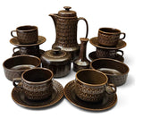 Wedgwood "Pennine" 19pc Coffee set c.1960s