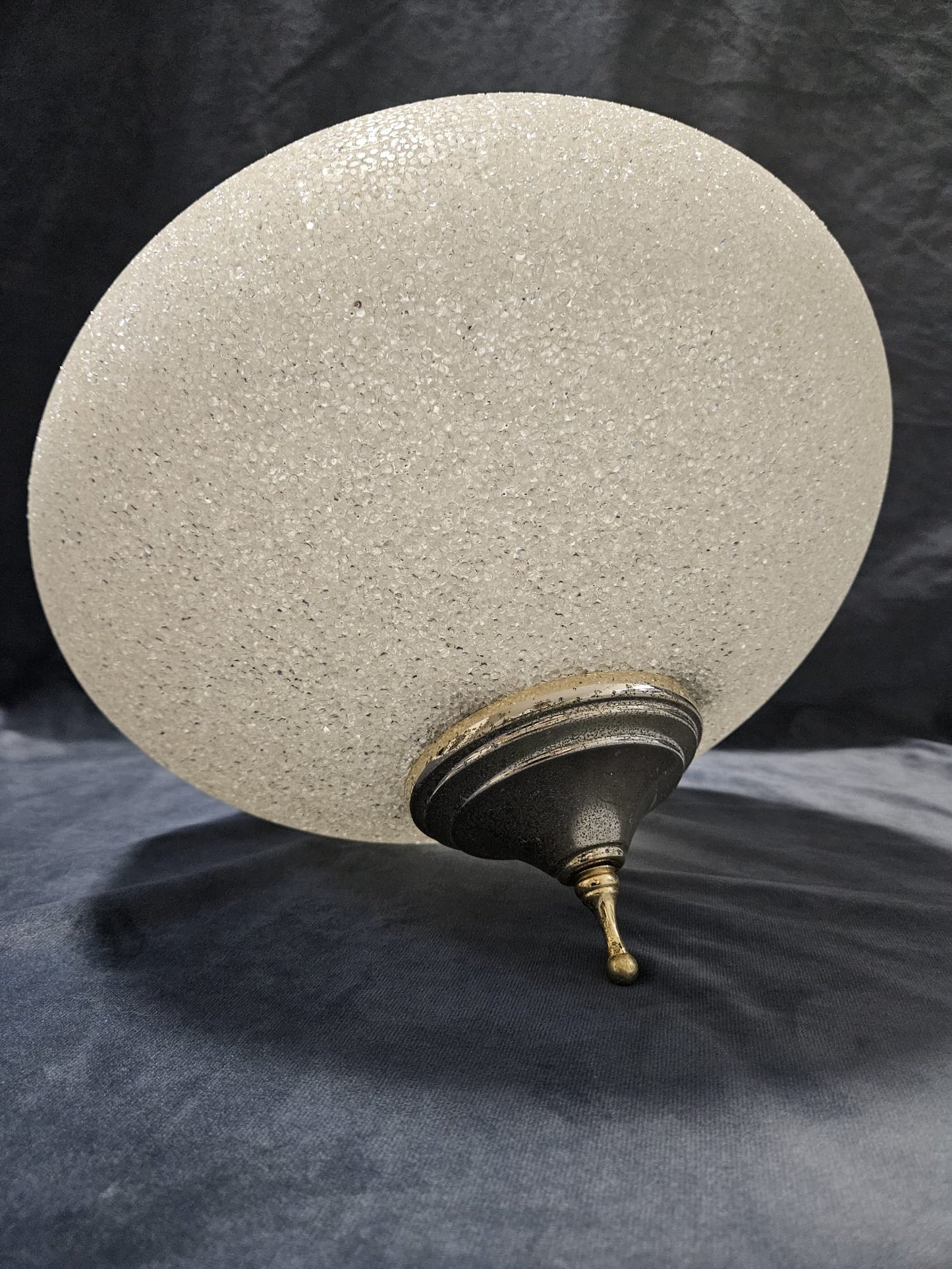 Mid-Century Acrylic Popcorn Ceiling Lampshade
