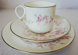 19th Century Royal China Works Grainger & Company Royal Worcester Trio #3546