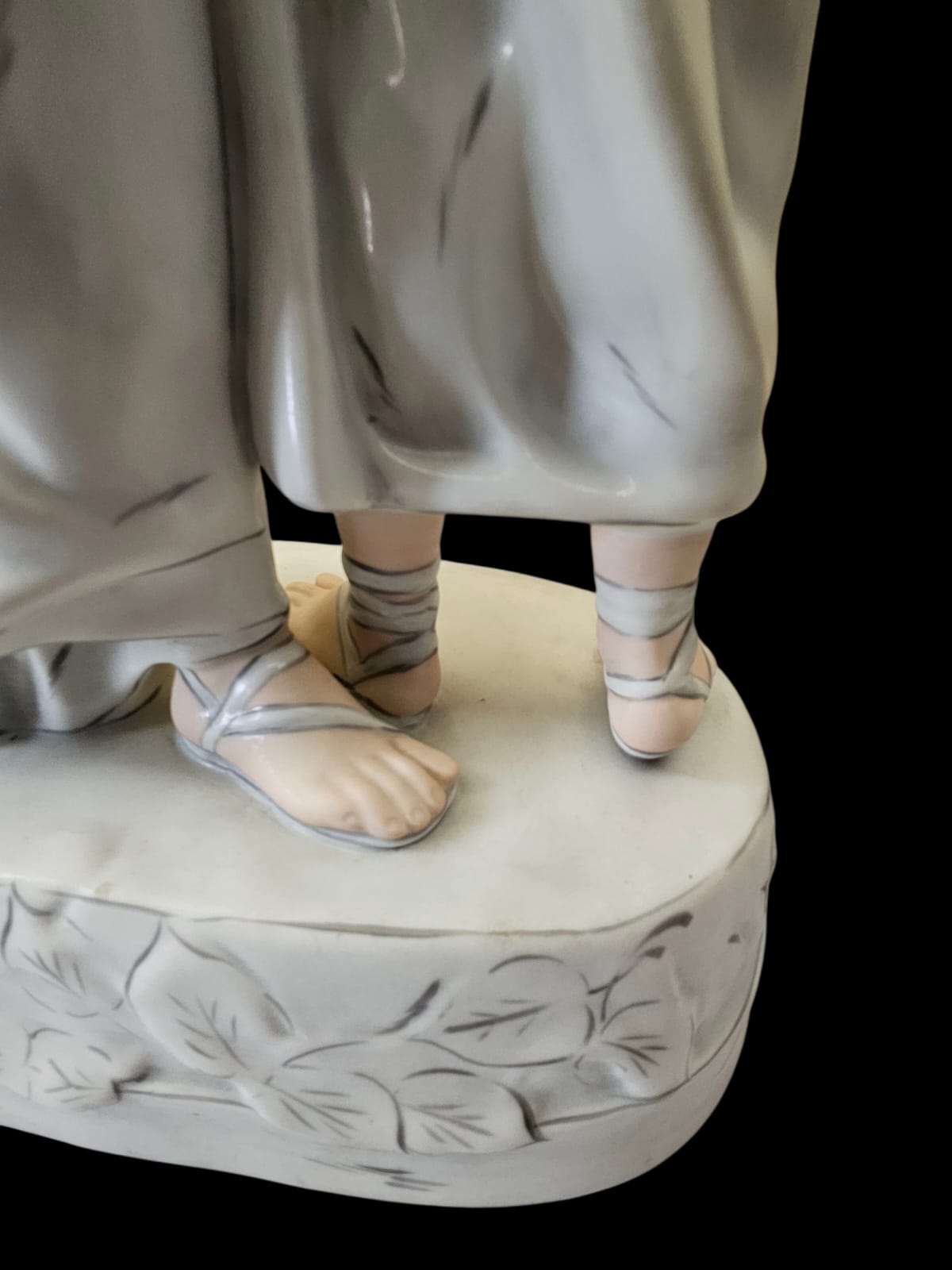 Royal Dux "Souviens-toi" porcelain statue 50cm