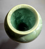 Grand vase en céramique australienne à glaçure cristalline Rod Page
