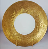 Bjorn Wiinblad Rosenthal Plate, Magic Flute Gold