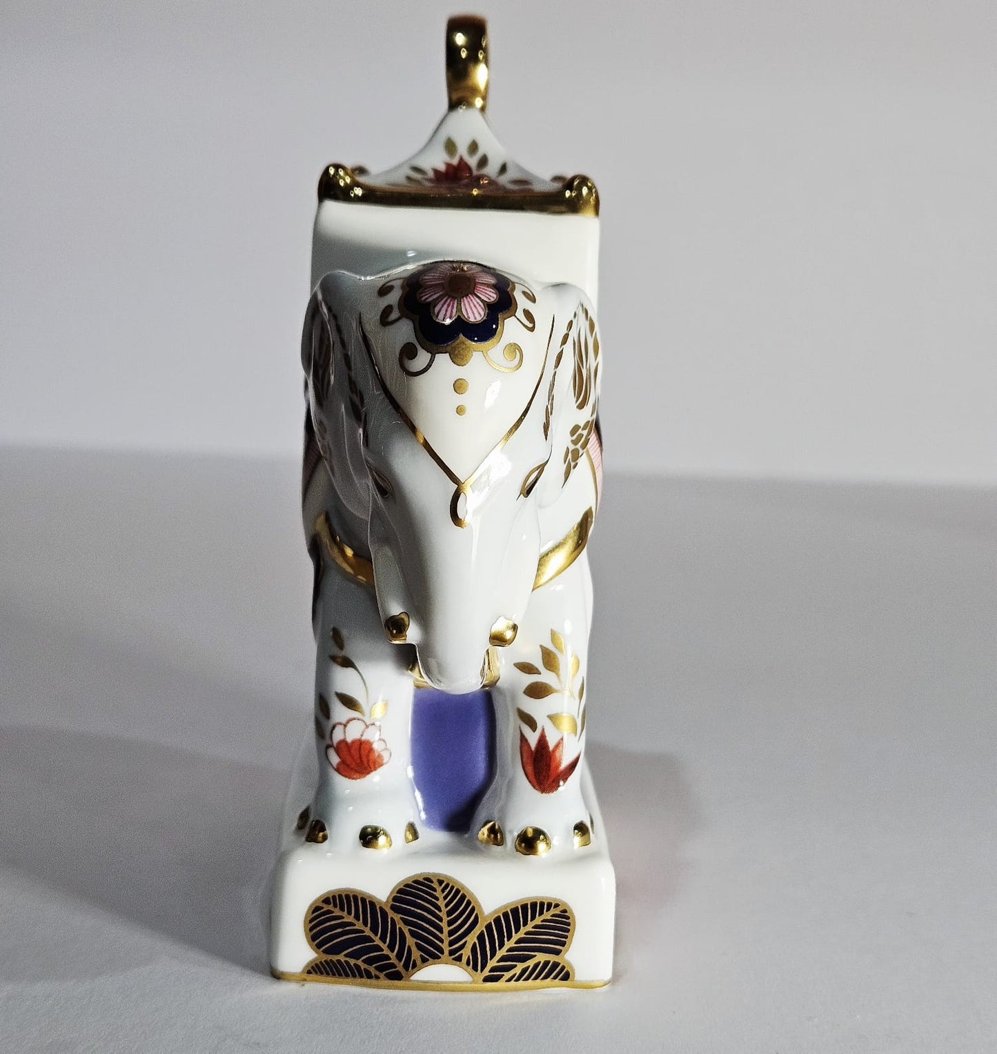 Royal Worcester Candle Snuffer Nelson Elephant Connoisseur Collection 1999
