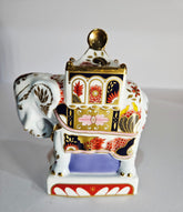 Éteignoir à bougies Royal Worcester Nelson Collection Connaisseur Éléphant 1999