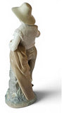 Vintage Lladro Porcelain “Shepherd” Figurine Gloss Finish Retired #4834